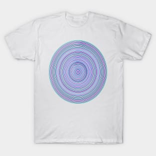 Hypnotic blues T-Shirt